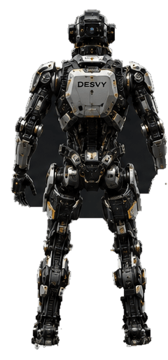 G1-X2 robotic platform, rear view